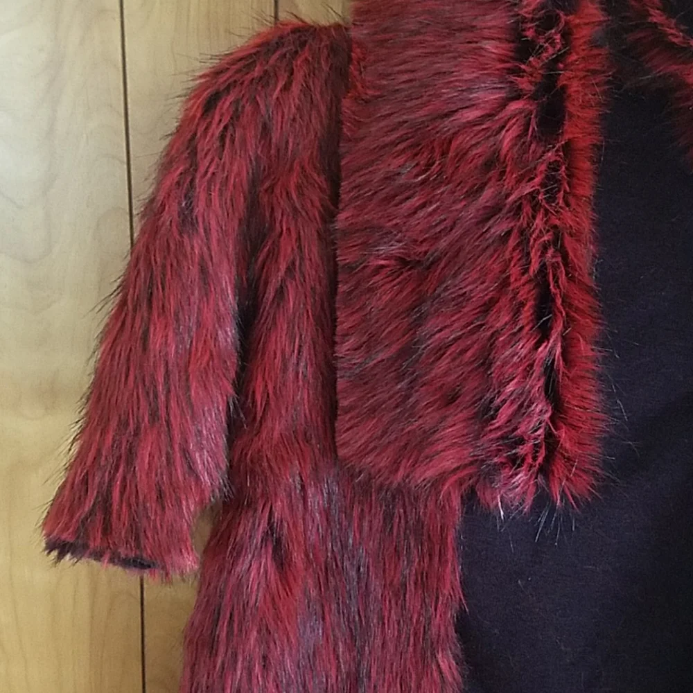Handmade Kids' Faux Fur Costume Coat
